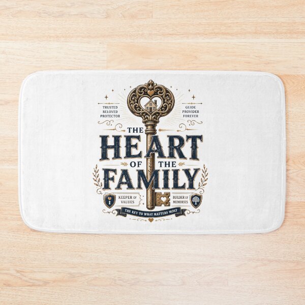 Item preview, The Heart Of The Family Dad  | Father's Day Tribute designed and sold by pradeepvisuals.