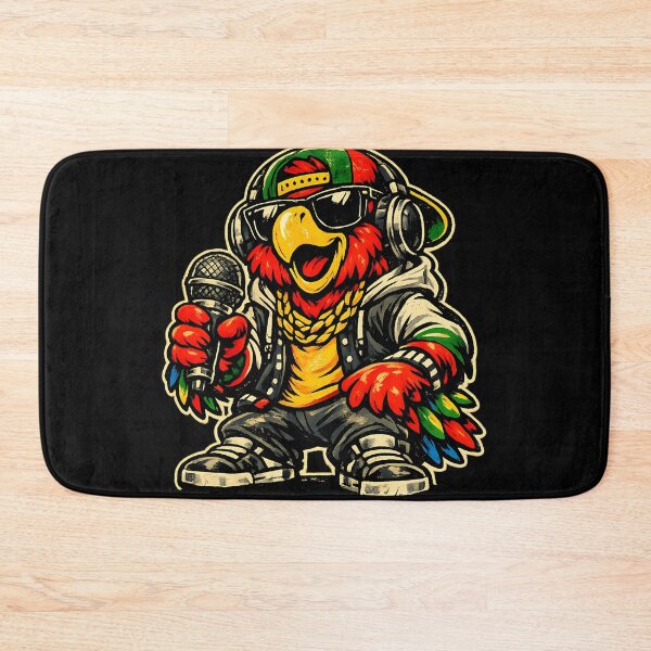 Item preview, Streetwear Parrot Retro Cartoon Bird Graphic designed and sold by ByteVortex.