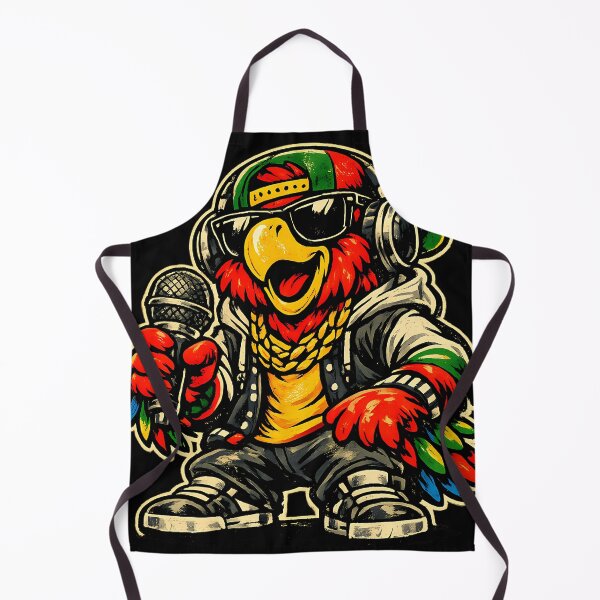Item preview, Streetwear Parrot Retro Cartoon Bird Graphic designed and sold by ByteVortex.