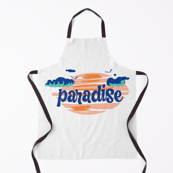 Item preview, Paradise Sunset Sky Clouds Retro Oval Graphic T-Shirt designed and sold by Atique Creations.