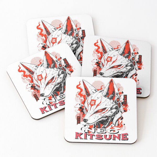 Item preview, Cyberpunk Mecha Kitsune designed and sold by Mystic Palette.