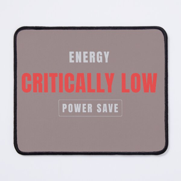 Item preview, Energy Critically Low Minimalist Tech Design designed and sold by HeartAndArtShop.
