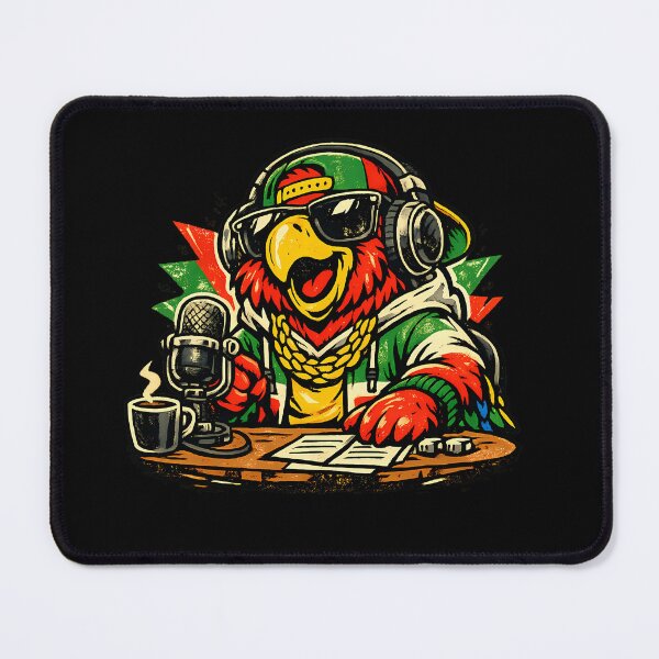 Item preview, Streetwear Parrot Mascot Comedy designed and sold by ByteVortex.