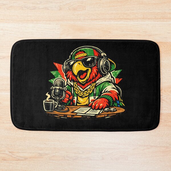 Item preview, Streetwear Parrot Mascot Comedy designed and sold by ByteVortex.