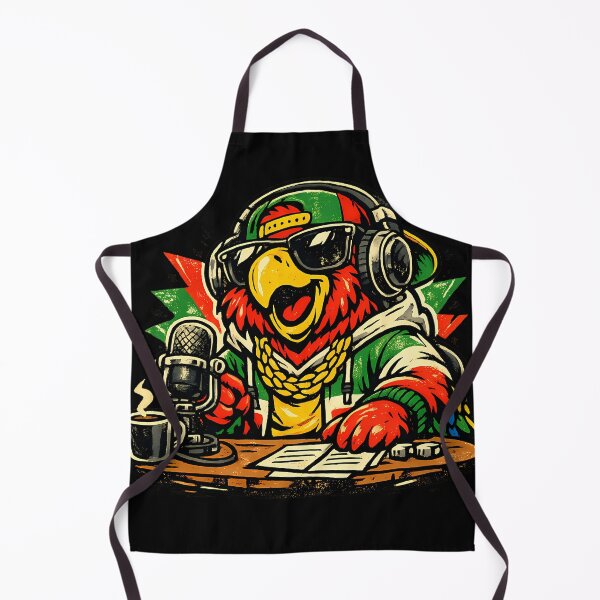 Item preview, Streetwear Parrot Mascot Comedy designed and sold by ByteVortex.