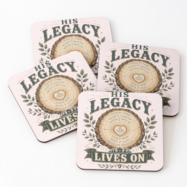 Item preview, His Legacy Lives On Dad  | Family Heritage  designed and sold by pradeepvisuals.