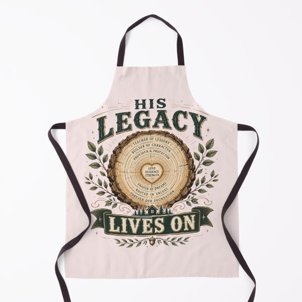 Item preview, His Legacy Lives On Dad | Family Heritage designed and sold by pradeepvisuals.