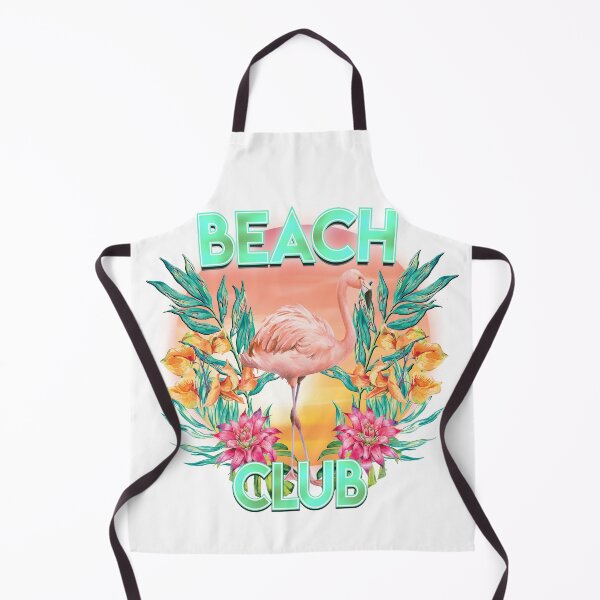 Item preview, Beach Club Flamingo Tropical Floral Sunset Graphic T-Shirt designed and sold by Atique Creations.