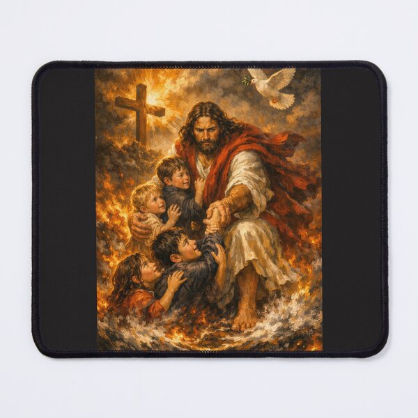 Item preview, Jesus Our Eternal Shepherd of Light designed and sold by MastersDesignNk.
