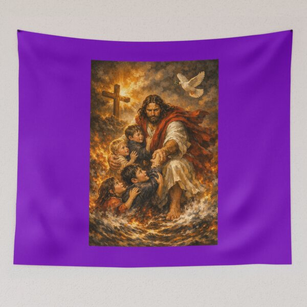 Item preview, Jesus Our Eternal Shepherd of Light designed and sold by MastersDesignNk.