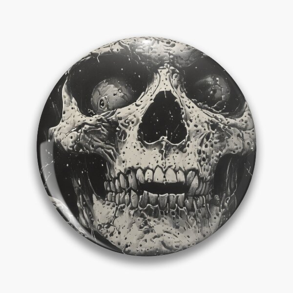 Item preview, vintage pulp art skull demon  designed and sold by aliraweb.