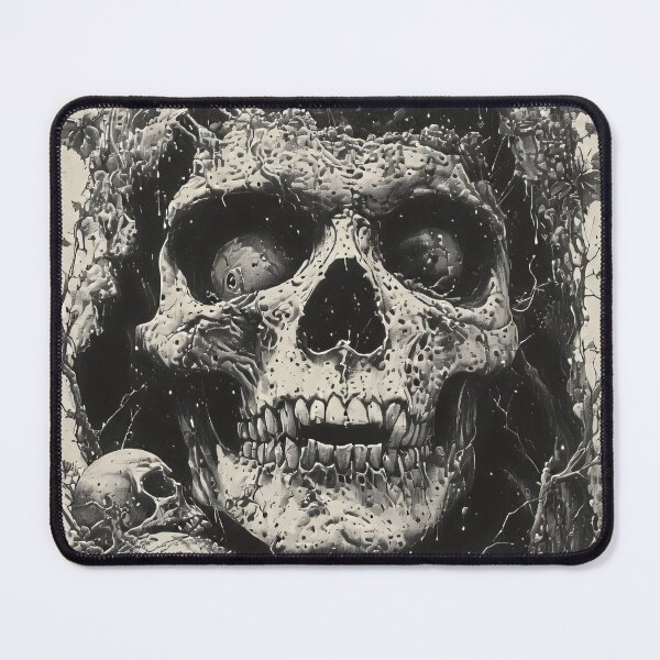 Item preview, vintage pulp art skull demon  designed and sold by aliraweb.