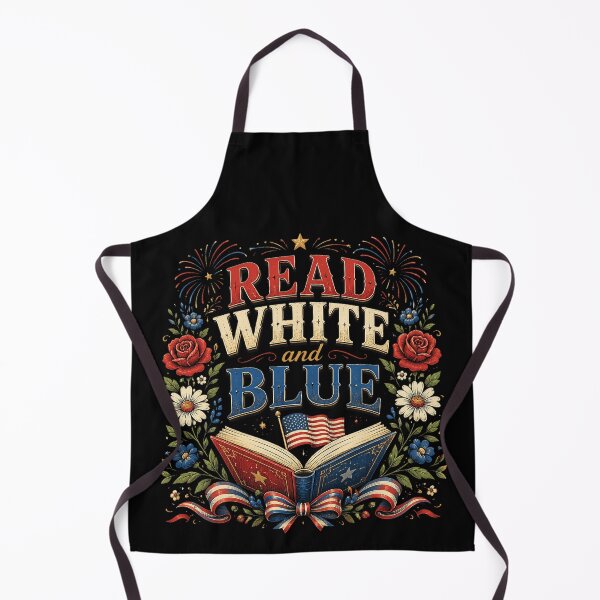 Item preview, Read White Blue Since 1776 Patriotic Bookworm 4th of July designed and sold by OlakunleOloroz.