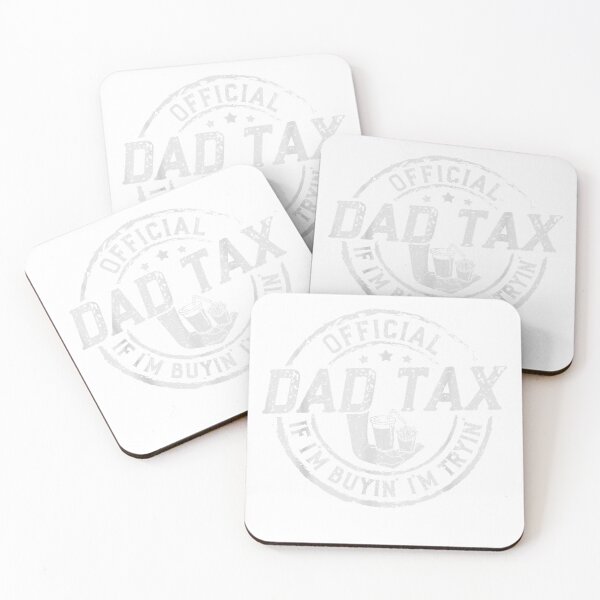Item preview, Dad Tax If I'm Buyin' I'm Tryin' Funny Fathers Day Fast Food T-Shirt designed and sold by ‘Nothing Scares Me’ Store.