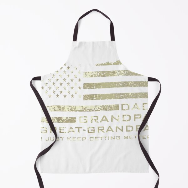 Item preview, Dad Grandpa Great Grandpa American Flag Fathers Day 4 July T-Shirt designed and sold by Voila-creative.