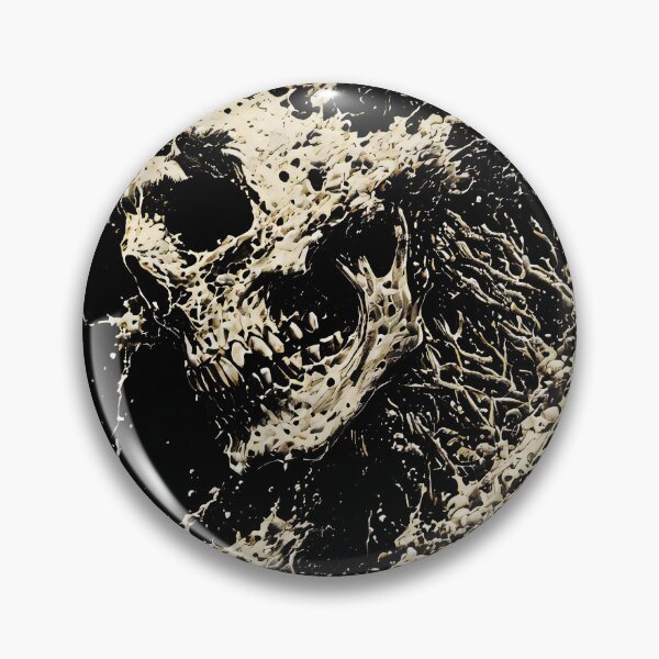 Item preview, vintage pulp art evil skull designed and sold by aliraweb.