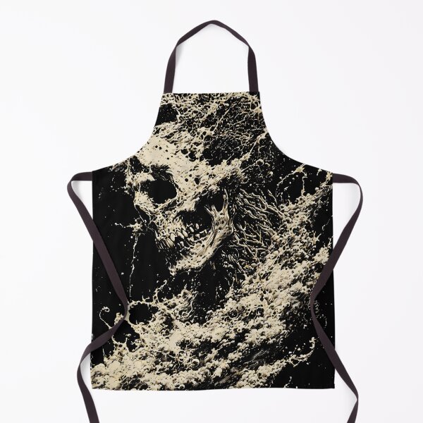 Item preview, vintage pulp art evil skull designed and sold by aliraweb.