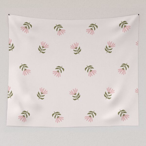 Item preview, beautiful seamless floral pink pattern designed and sold by Elisayuma.