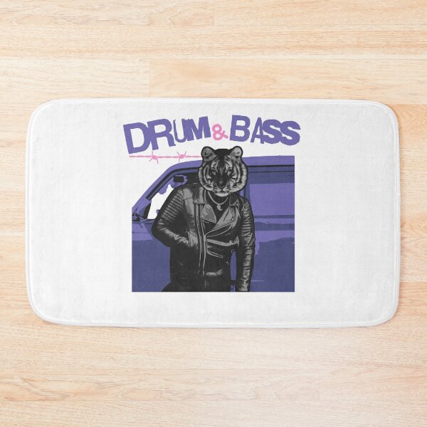 Item preview, DRUM & BASS - Tiger Driver Dnb (Purple)  designed and sold by Discothreadz.