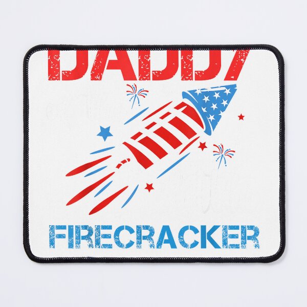 Item preview, Daddy Of The Little Firecracker 4th of July Birthday Dad T-Shirt designed and sold by Othinus.