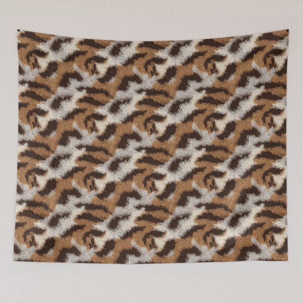 Item preview, Realistic Tri Color Faux Fur Hide Pattern designed and sold by arteresting-art.