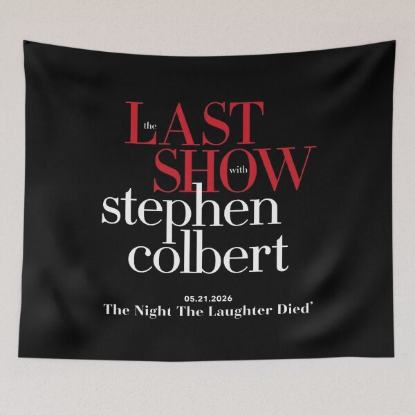 Item preview, The Last Show With Stephen Colbert 2026 designed and sold by stickerjiggel.