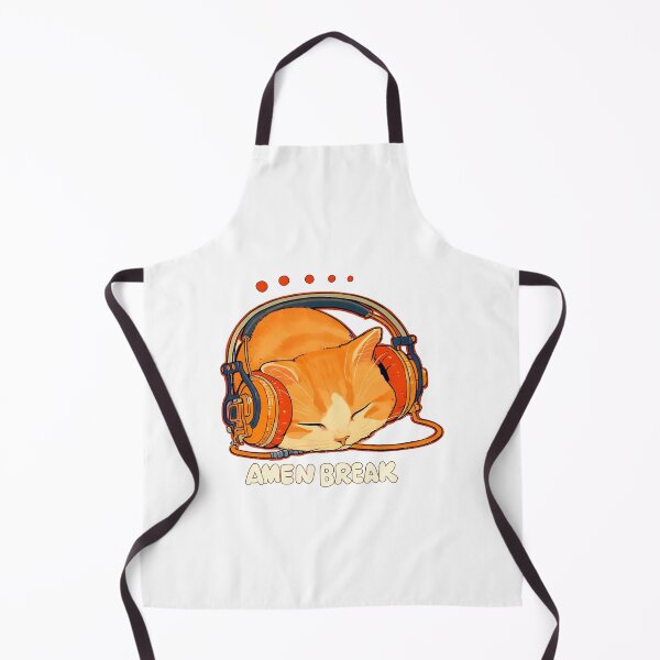 Item preview, Orange Tabby Wearing Headphones. Amen Break. designed and sold by Birdie and Flynn.