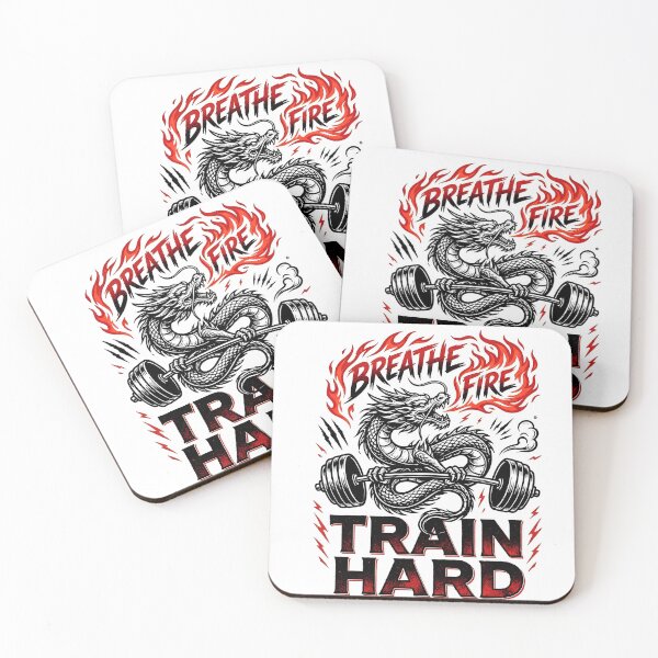 Item preview, Train Hard Breathe Fire designed and sold by Vexorask.