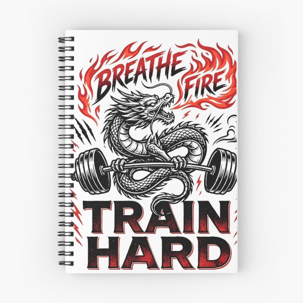 Item preview, Train Hard Breathe Fire designed and sold by Vexorask.