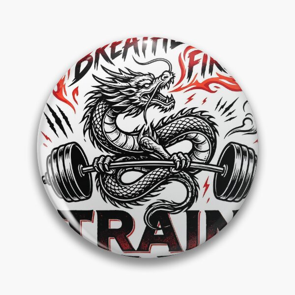 Item preview, Train Hard Breathe Fire designed and sold by Vexorask.