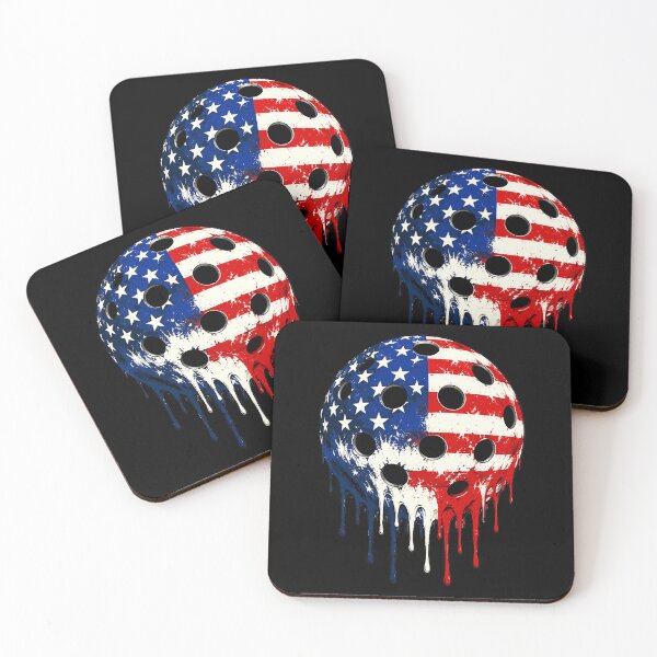 Item preview, Retro Pickleball USA Flag Independence Day 4th Of July designed and sold by OlakunleOloroz.