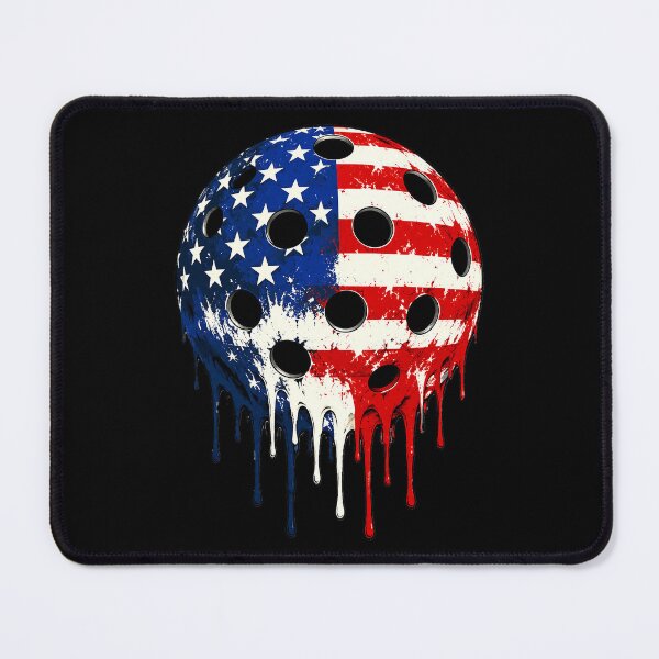 Item preview, Retro Pickleball USA Flag Independence Day 4th Of July designed and sold by OlakunleOloroz.