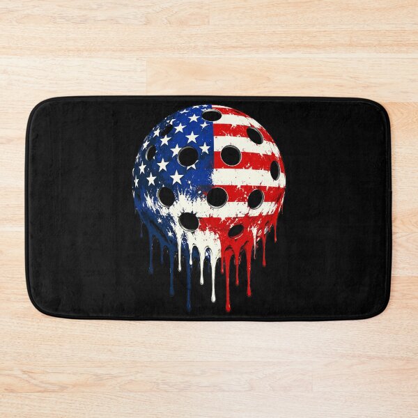 Item preview, Retro Pickleball USA Flag Independence Day 4th Of July designed and sold by OlakunleOloroz.