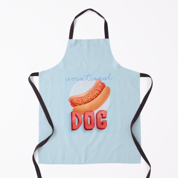 Item preview, Emotional Support Dog Hotdog designed and sold by Sunnydaydoodlez.