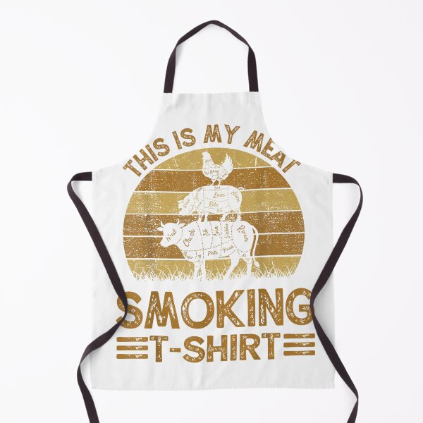 Item preview, Funny This is My Meat Smoking T-Shirt BBQ Dad Barbeque Gift T-Shirt designed and sold by RKdrawings.