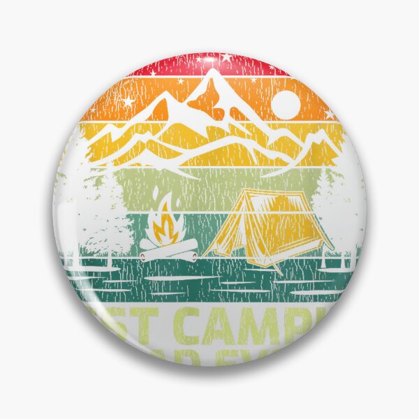 Item preview, Funny Vintage Best Camping Dad Ever Father's Day T-Shirt designed and sold by kevincuellar.