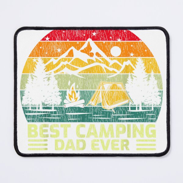 Item preview, Funny Vintage Best Camping Dad Ever Father's Day T-Shirt designed and sold by kevincuellar.