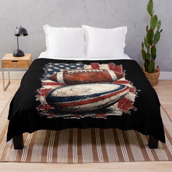 Item preview, Retro Vintage Football Independence Day 4th Of July designed and sold by OlakunleOloroz.