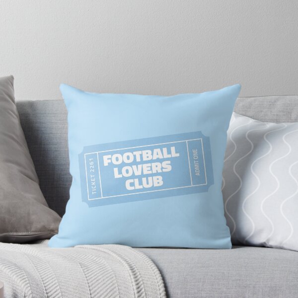 Item preview, Football Lovers Club Ticket - blue designed and sold by Hello Bee Bee.