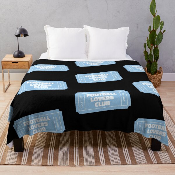Item preview, Football Lovers Club Ticket - blue designed and sold by Hello Bee Bee.