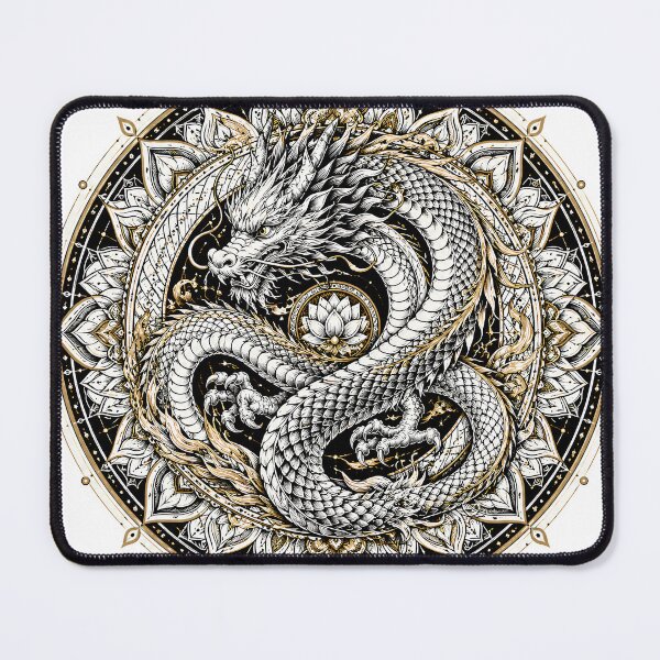 Item preview, Eastern Dragon Mandala Spiritual designed and sold by Vexorask.