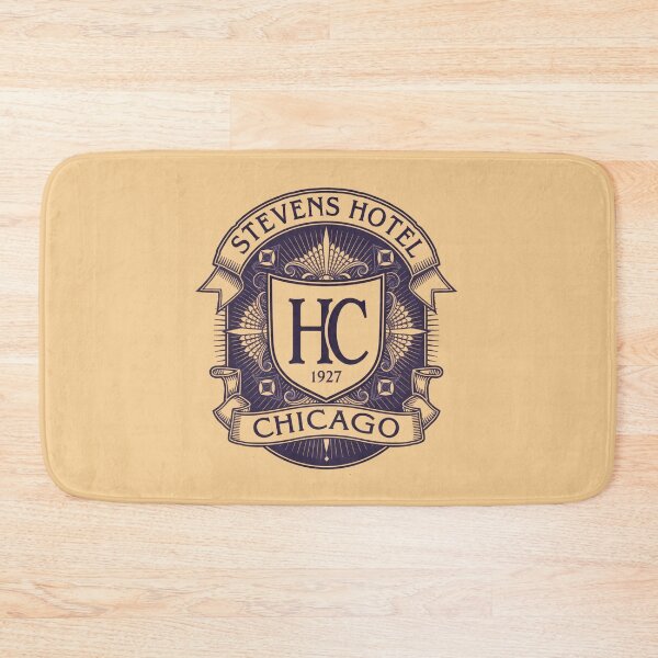 Item preview, Stevens Hotel Chicago vintage crest emblem from 1927 designed and sold by Rue Market.