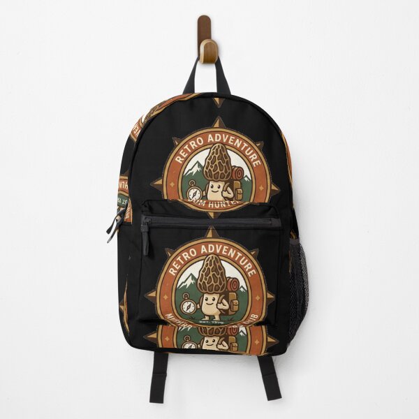 Item preview, Retro Mushroom Hunters Club Adventure Badge designed and sold by TrendForge.