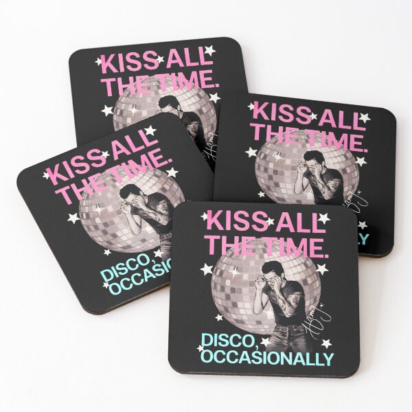 Item preview, Vintage Harry Styles Kiss All The Time designed and sold by stickerjiggel.