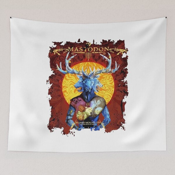Item preview, Stag Deity Metal Band Inspired Artwork designed and sold by TokyoAyashi.