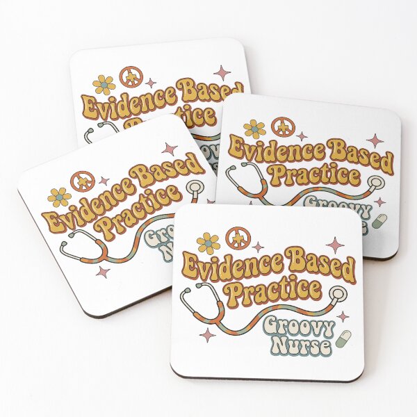 Item preview, Retro Groovy Nurse Evidence Based Practice Funny Gift for RN designed and sold by Osmose-Studio ⭐⭐⭐⭐⭐.
