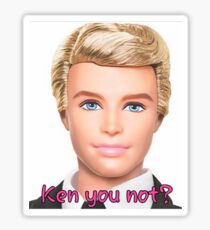 Ken Doll Sticker