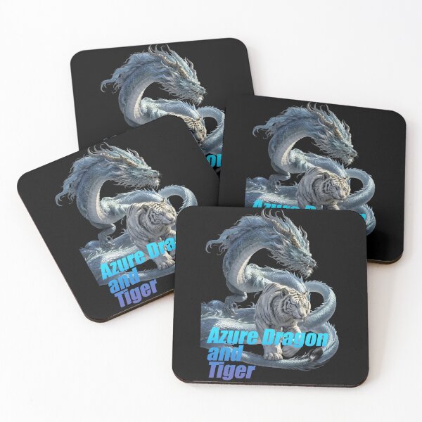 Item preview, Azure Dragon and Tiger designed and sold by LOVEARTDESIGN.