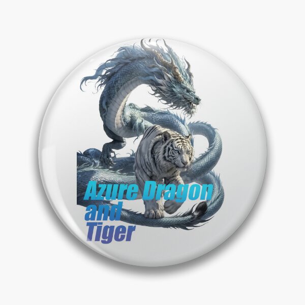 Item preview, Azure Dragon and Tiger designed and sold by LOVEARTDESIGN.