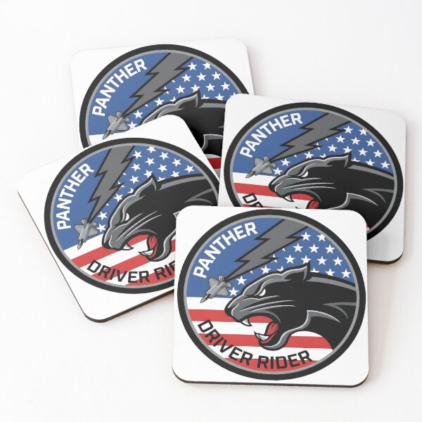 Item preview, Panther Driver Rider Aviation Patch designed and sold by CharlieDesings.